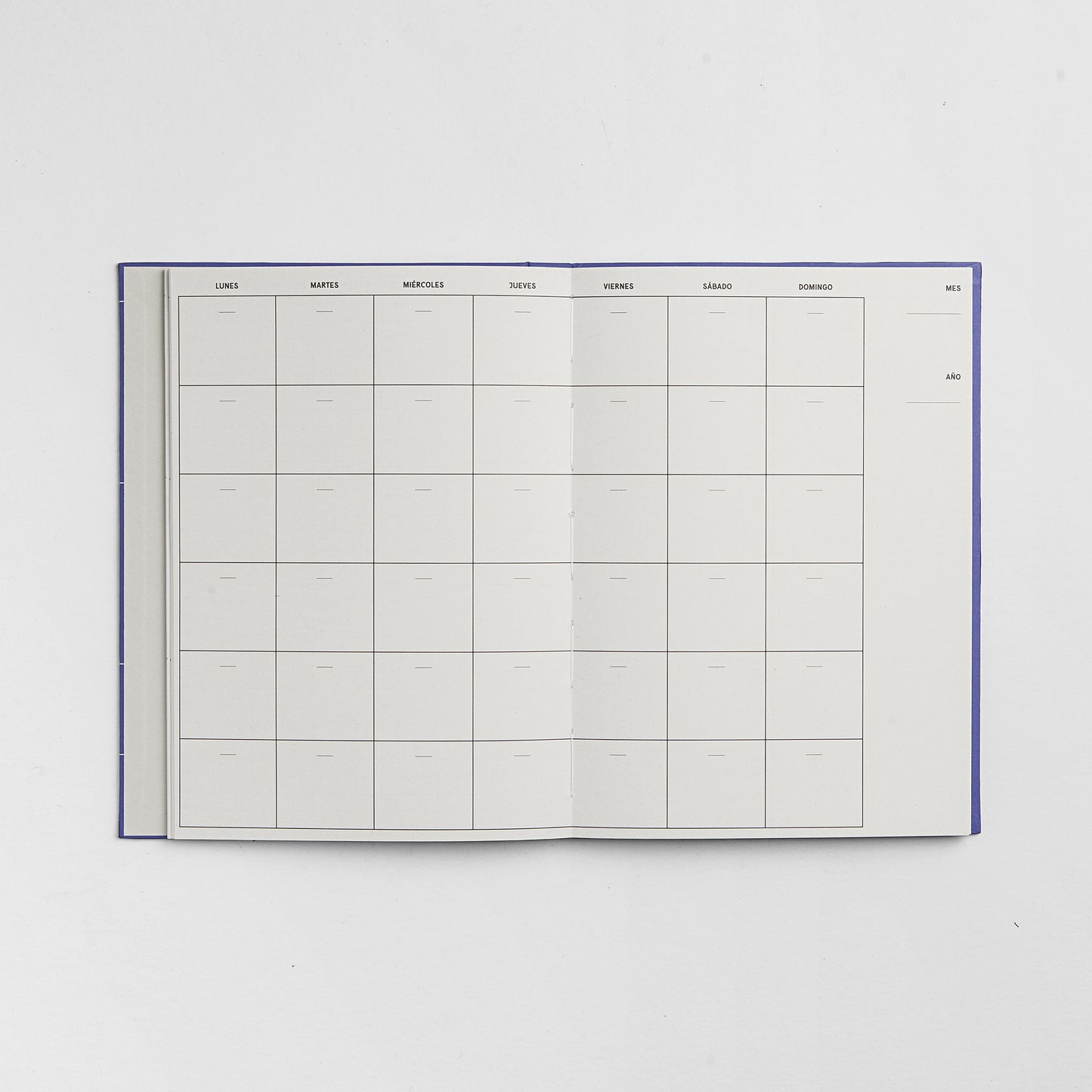 Interior agenda atemporal semanal