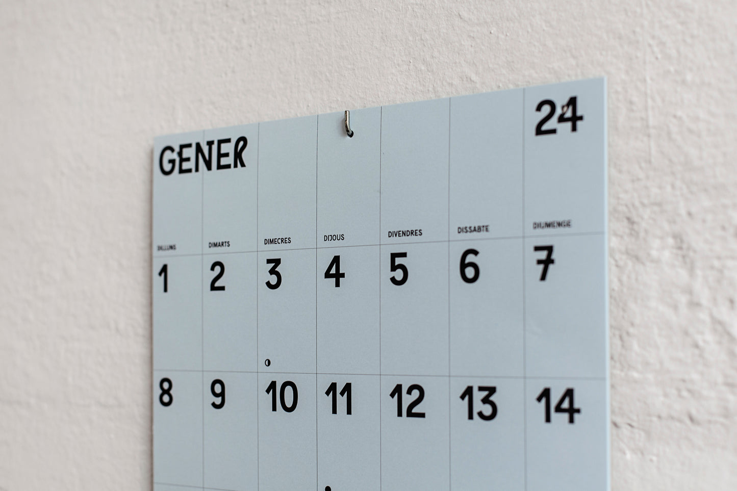 CALENDARI PARET 2024 (CAT/VAL)