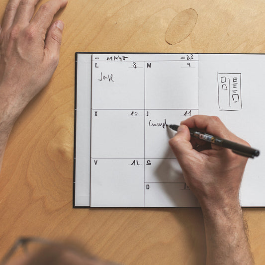 Agenda atemporal sin fechas