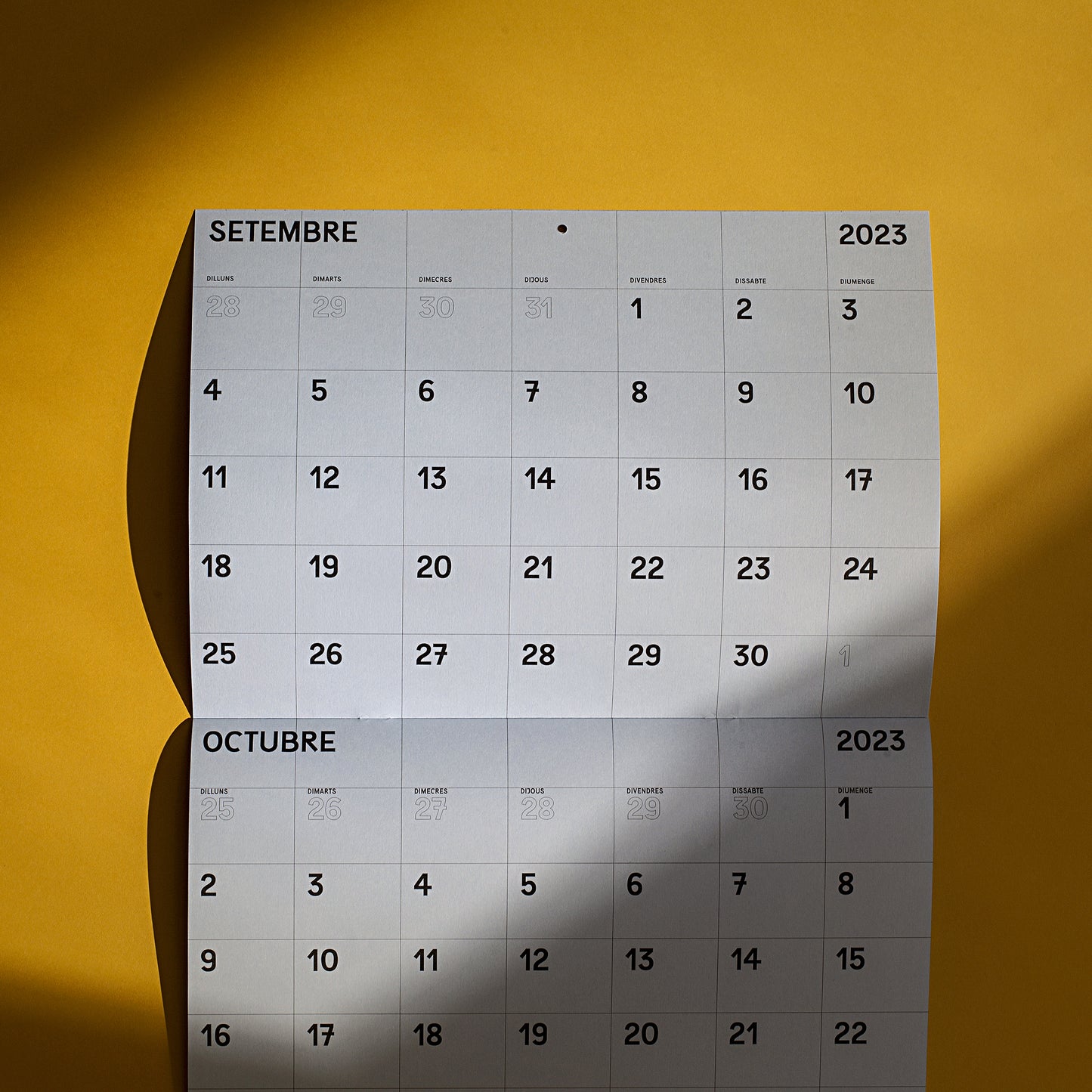 CALENDARI ESCOLAR 2023/24 ● DOS MESOS VISTA (CAT/VAL)