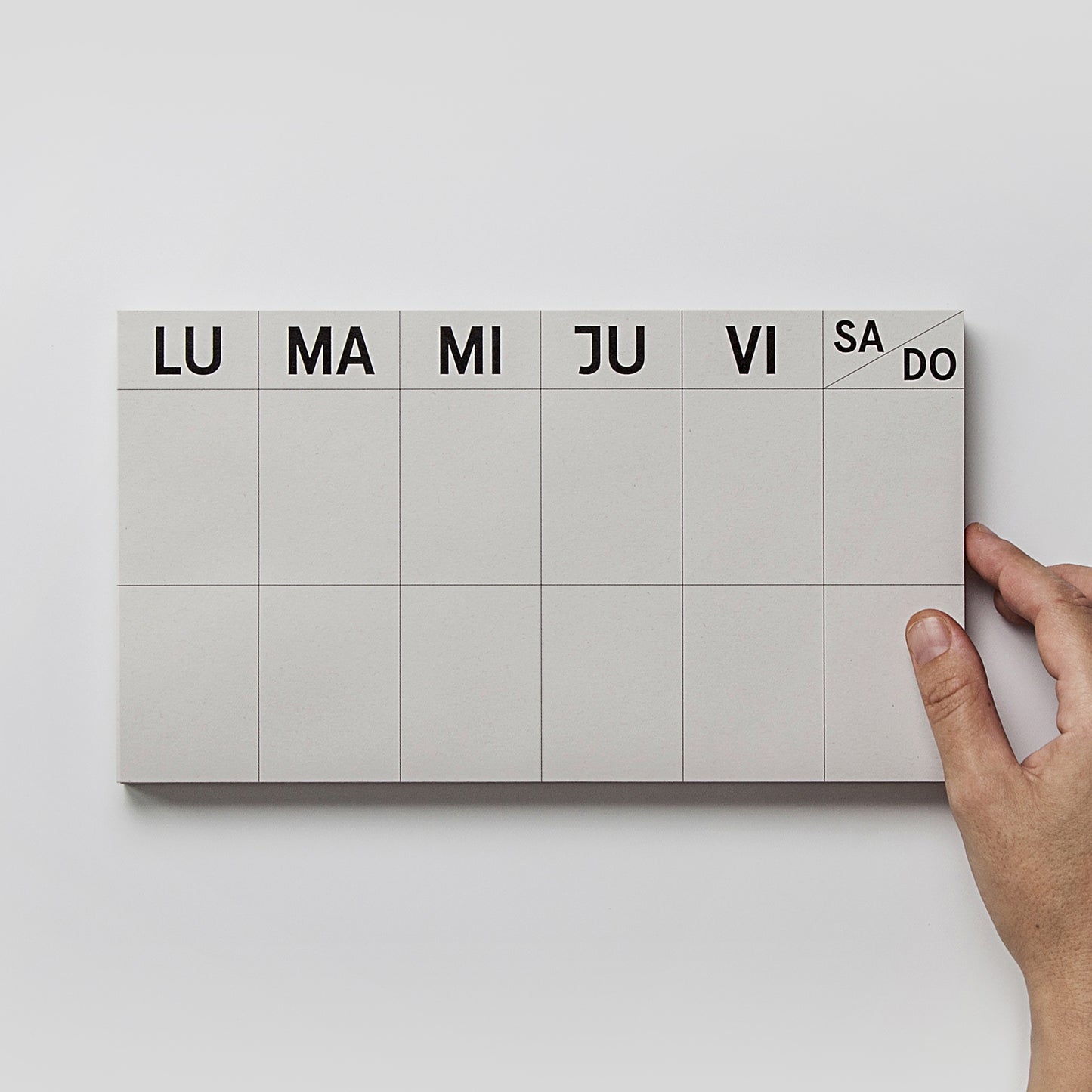 PLANNER SEMANAL ATEMPORAL
