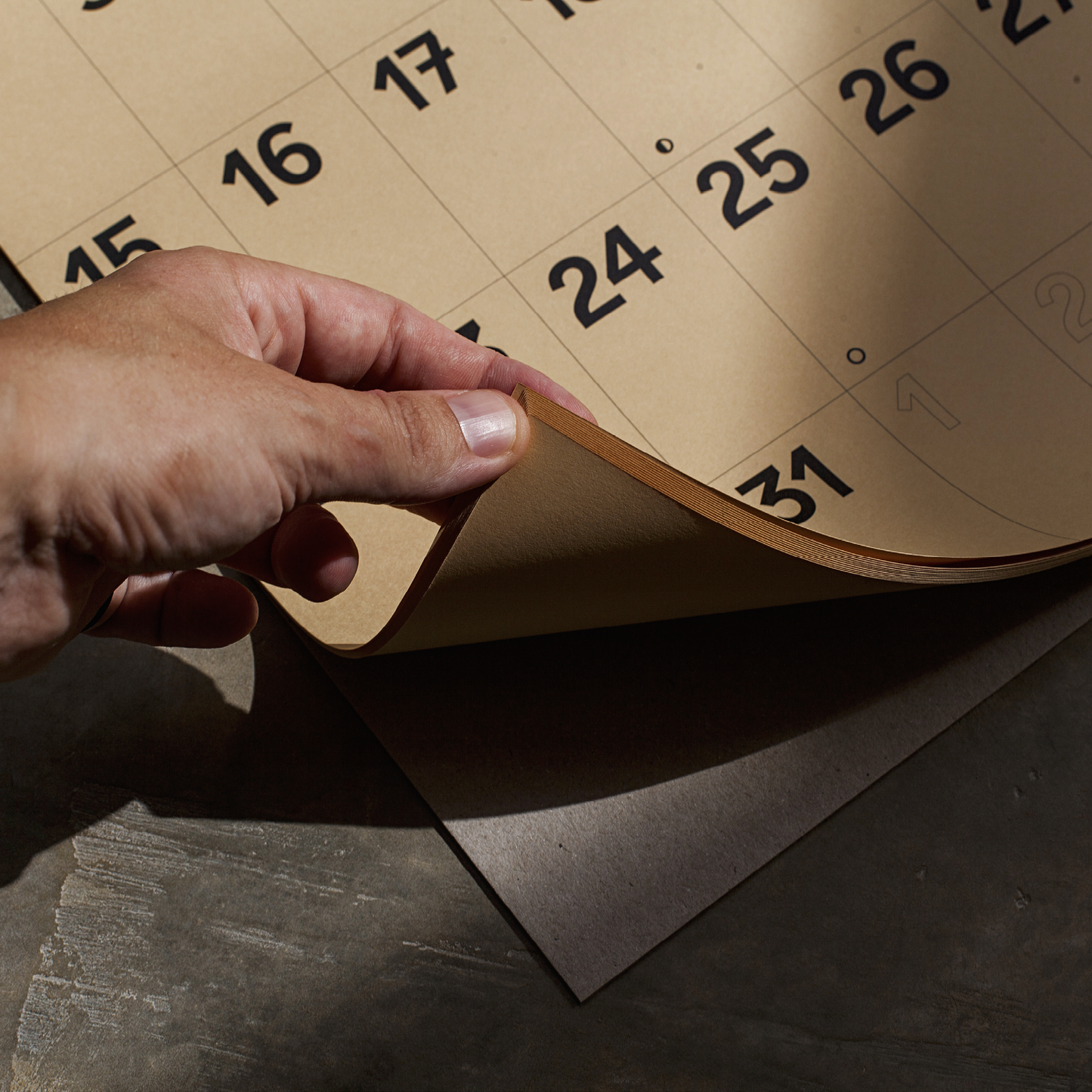 Calendario pared 2025 Collapaper
