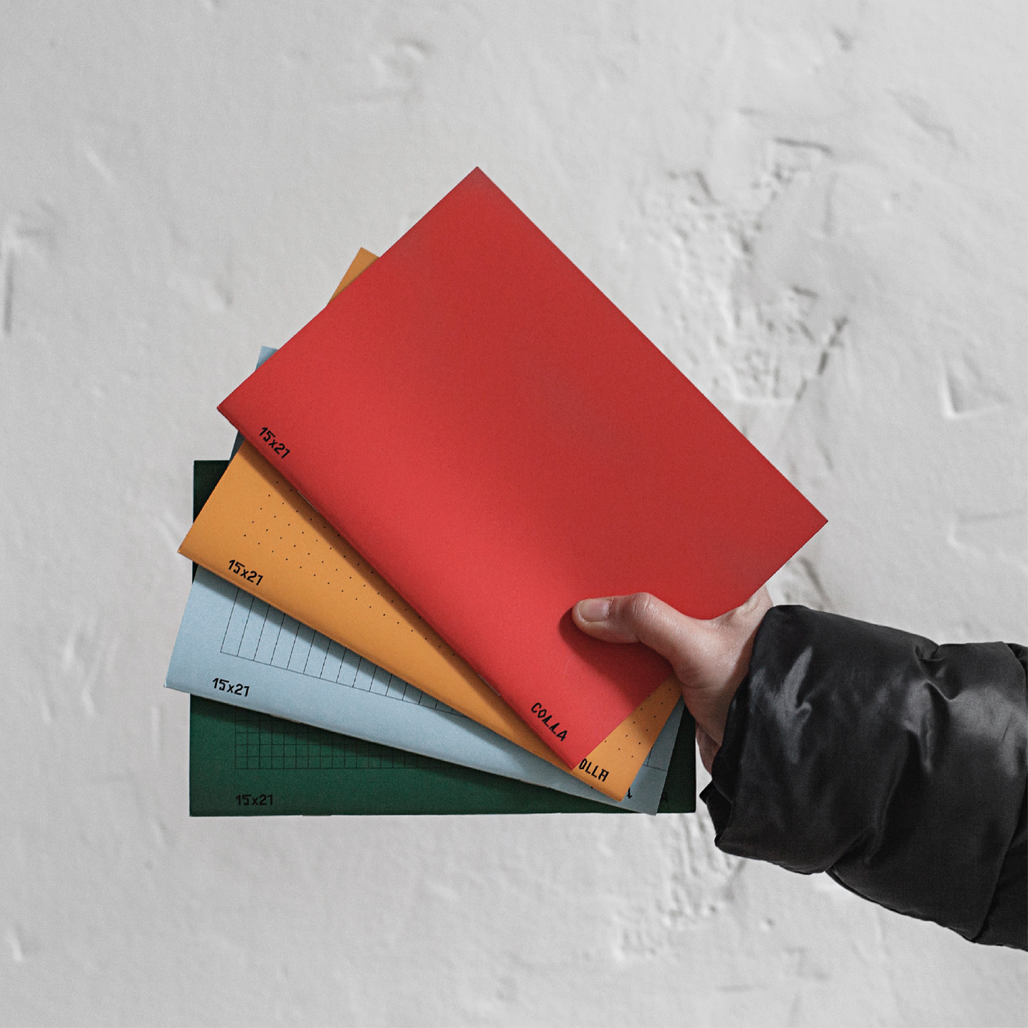 PACK 4 LIBRETAS GRAPA 15x21CM