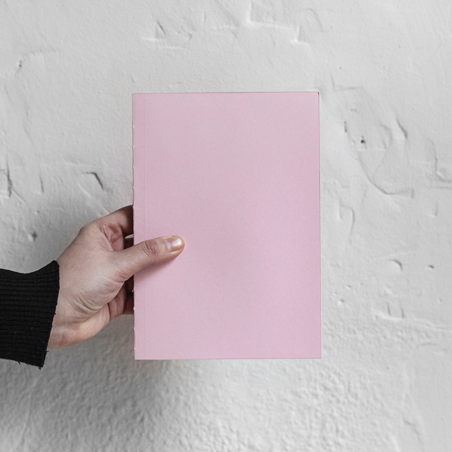 LIBRETA PAPEL RESCATADO, RÚSTICA LOMO VISTO ● ROSA