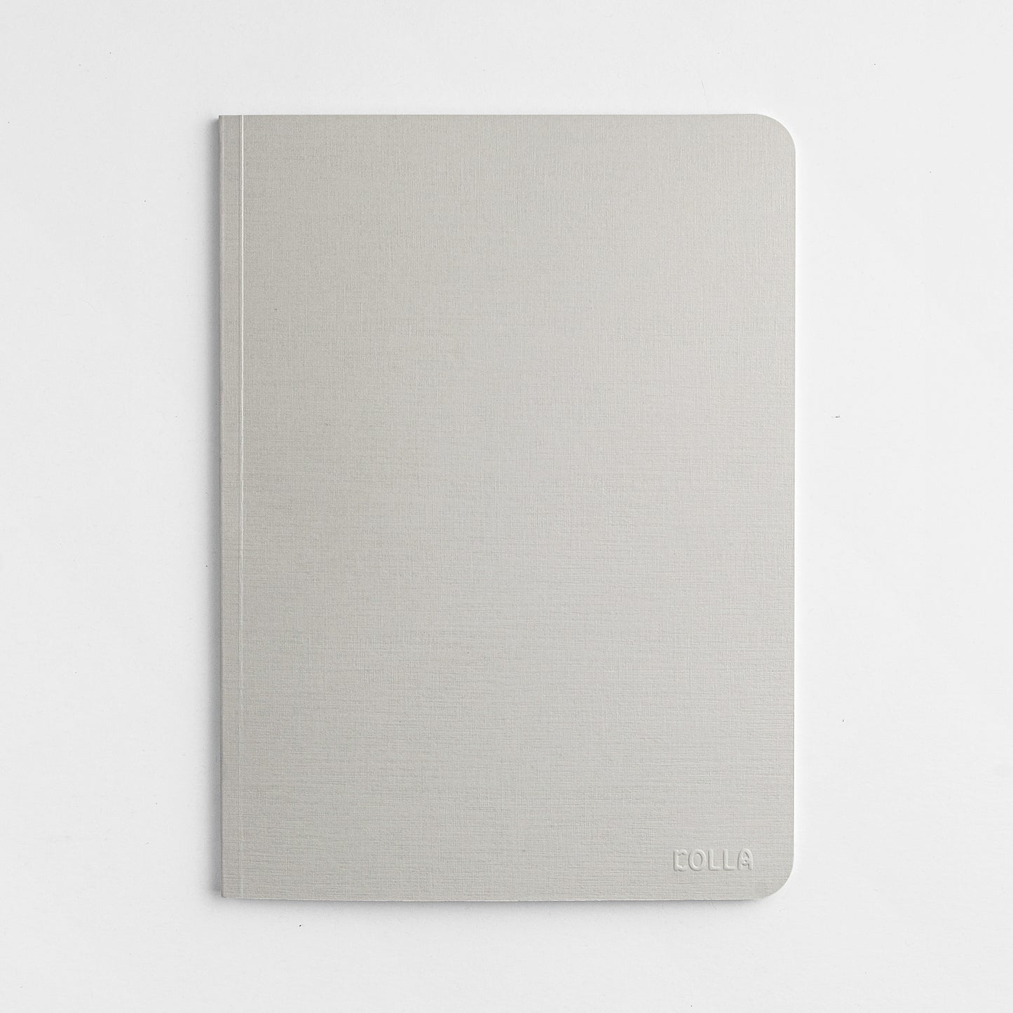 CUADERNO RÚSTICA BORDES REDONDEADOS ● GRIS