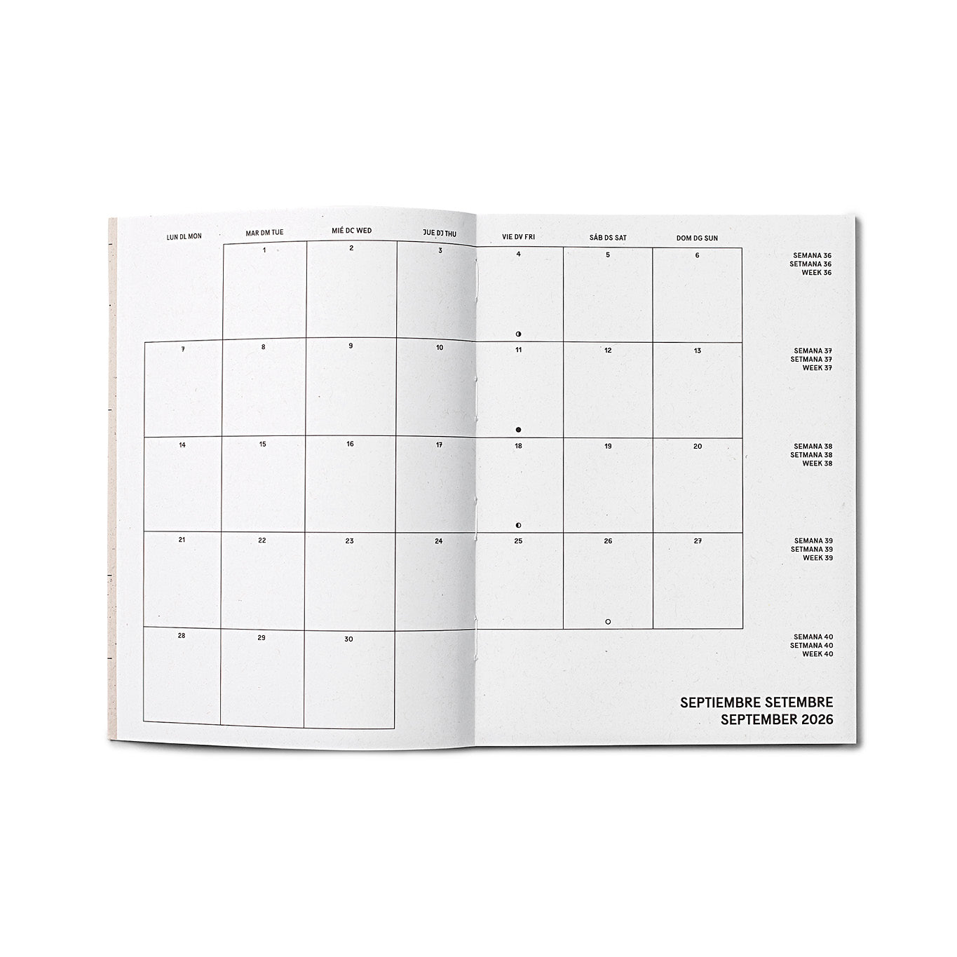 AGENDA SEMANAL 26/27
