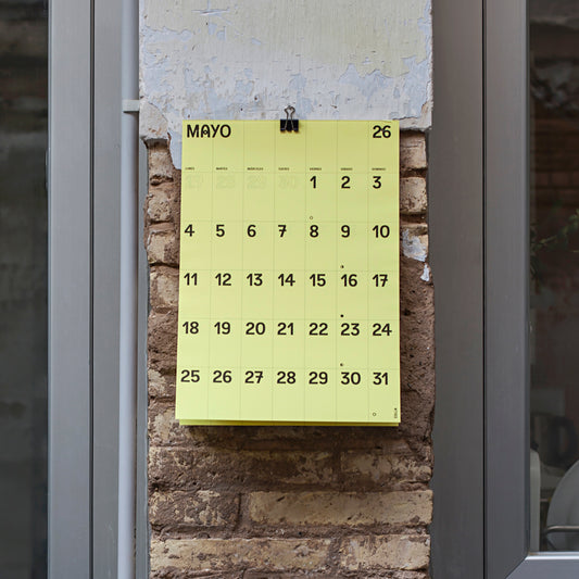 CALENDARIO PARED 2026