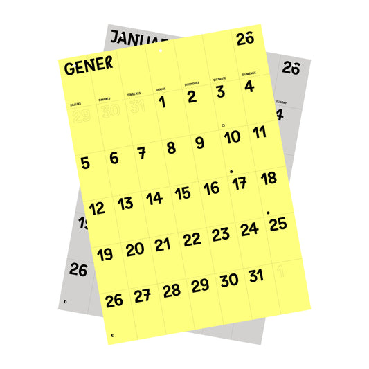 CALENDARIO PARED 2026