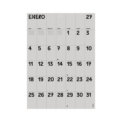 CALENDARIO PARED 2027