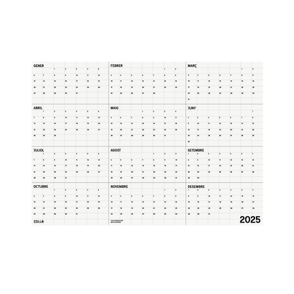 CALENDARI PÓSTER 2025 (CAT/VAL)