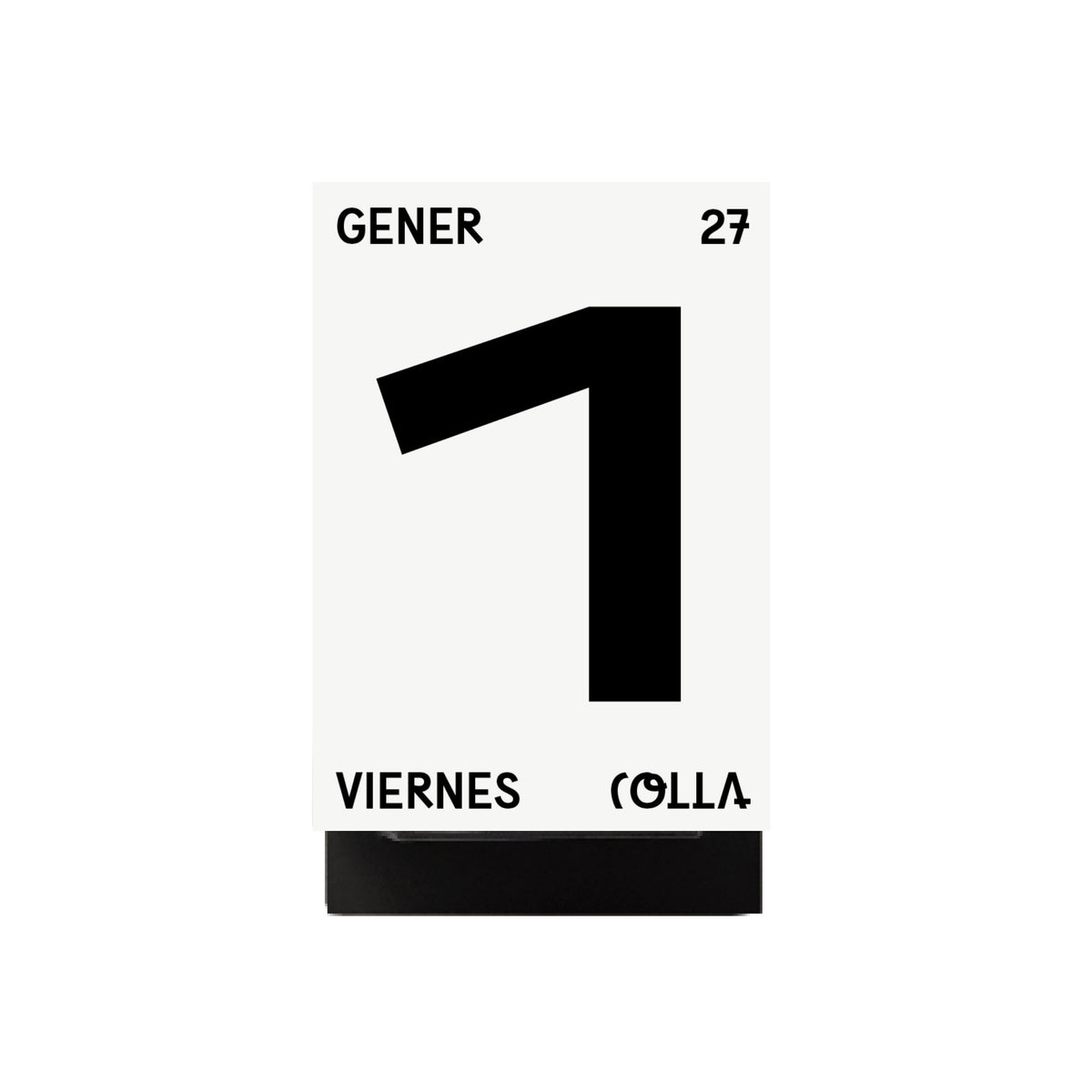 CALENDARIO TACO 2027