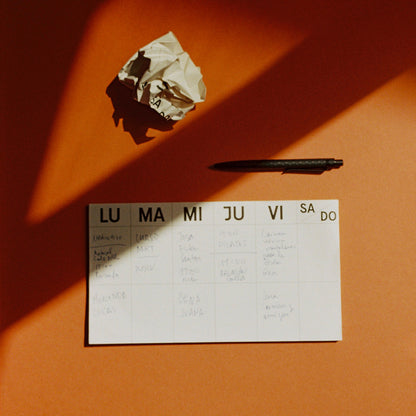 TIMELESS WEEKLY PLANNER
