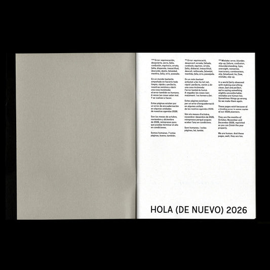 CUADERNO ● OCT / NOV / DIC 2026