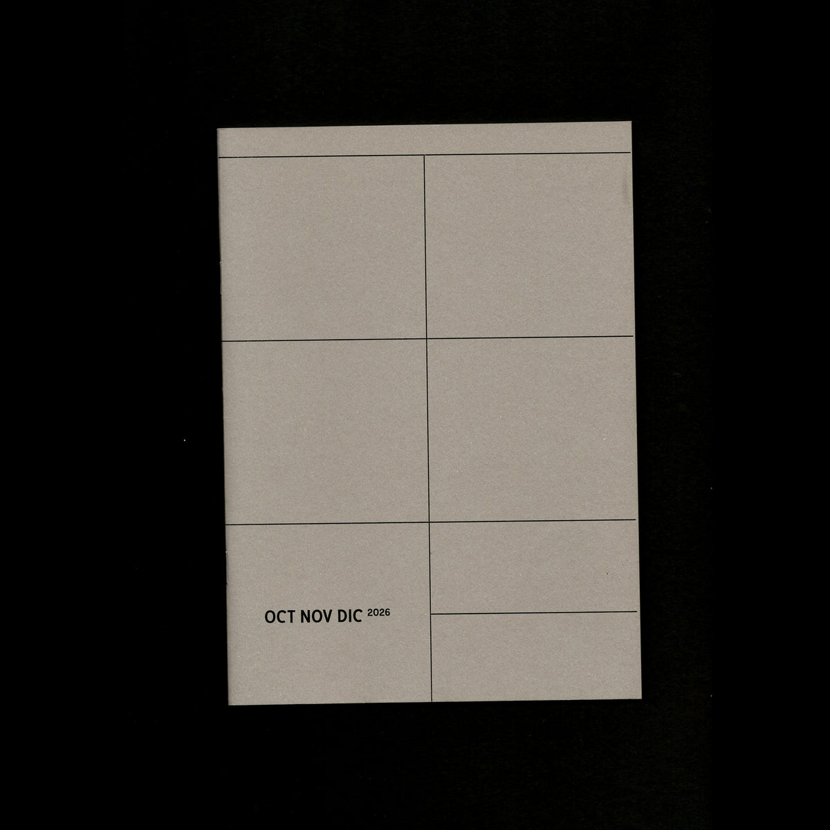 CUADERNO ● OCT / NOV / DIC 2026