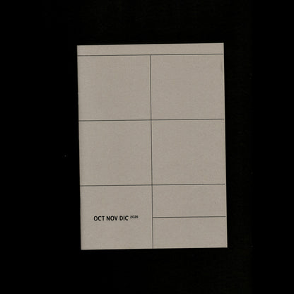 CUADERNO ● OCT / NOV / DIC 2026