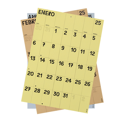 CALENDARIO PARED 2025 (CAST)